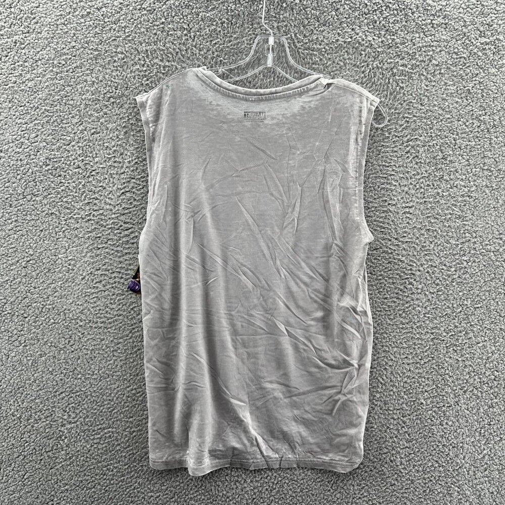 New Marvel Disney Cosmic Threat Thanos Avengers Shirt Mens Small Sleeveless Ligh - Picture 2 of 9